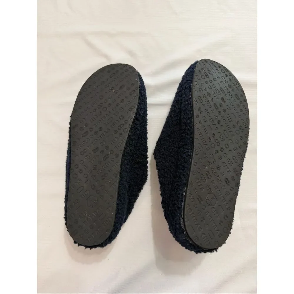Bombas Men’s Navy Blue Sunday Slippers Size Medium 11